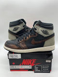 Jordan 1 Retro High Light Army Rust Shadow Patina 10 (Moderately Worn Pre-Owned) - Image 1