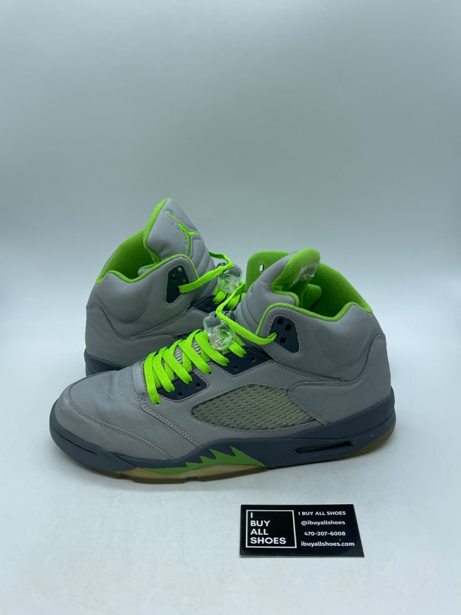 Jordan 5 Retro Green Bean 12 (Heavily Worn Pre-Owned) - Image 1