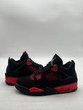 Jordan 4 Retro Red Thunder 10 (Lightly Worn Pre-Owned)JordanBlack/Multi-Color-Multi-Color-Crimson - Image 1