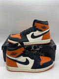 Jordan 1 Retro High OG Shattered Backboard (2025) 11 (Moderately Worn Pre-Owned)JordanBlack/Black-Sail-Starfish - Image 1