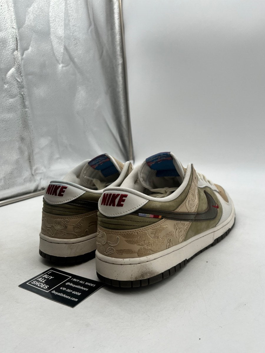 Nike Dunk Low Pegasus Pack Linen Phantom 13 (Moderately Worn Pre-Owned) - Image 5
