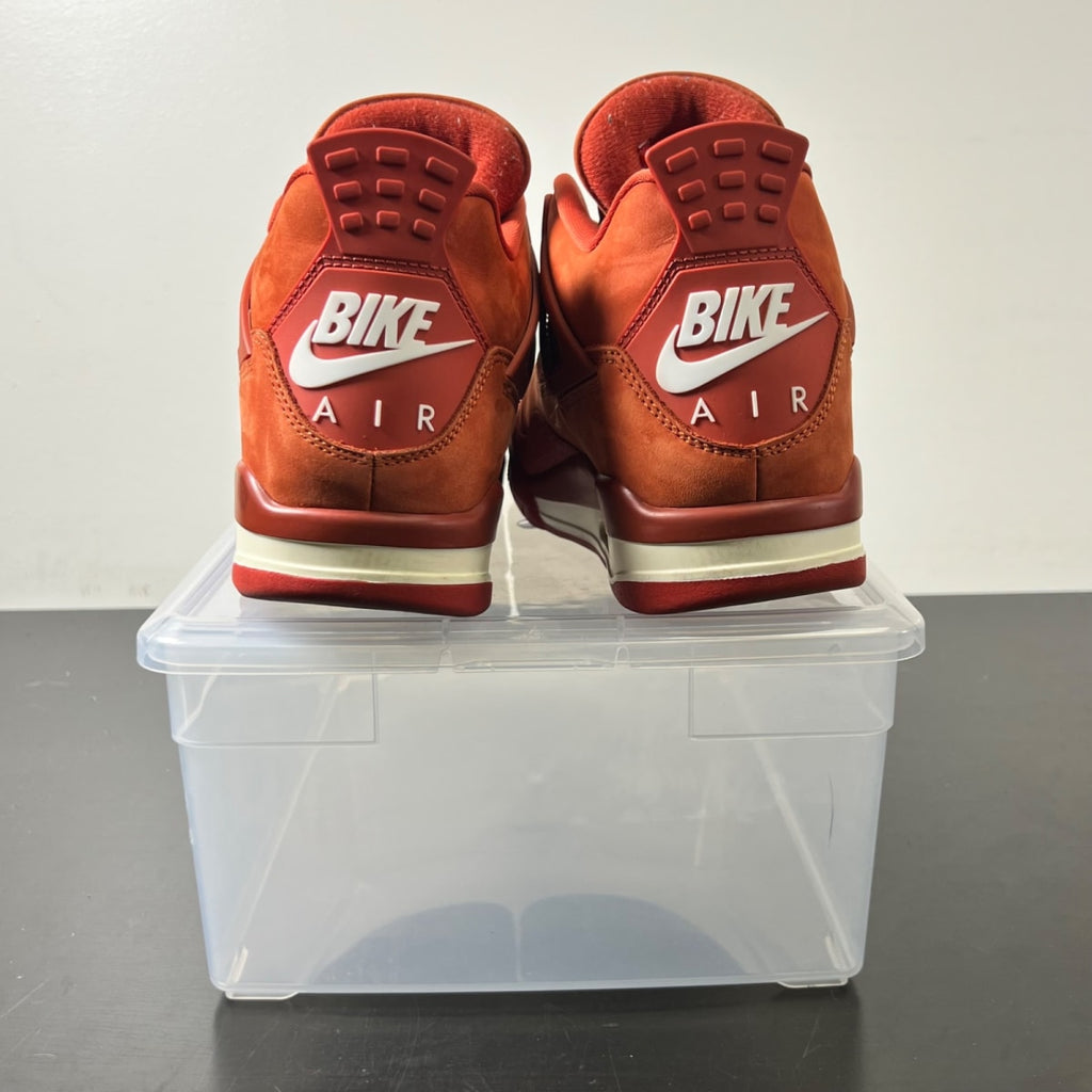 Air Jordan 4 Retro OG SP Nigel Sylvester Brick by Brick 9 (Lightly Worn Pre-Owned)JordanFirewood Orange/Sail-Cinnabar - Image 6