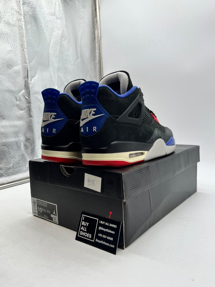 Jordan 4 Retro Rare Air (White Lettering) 10.5 (Lightly Worn Pre-Owned) - Image 5