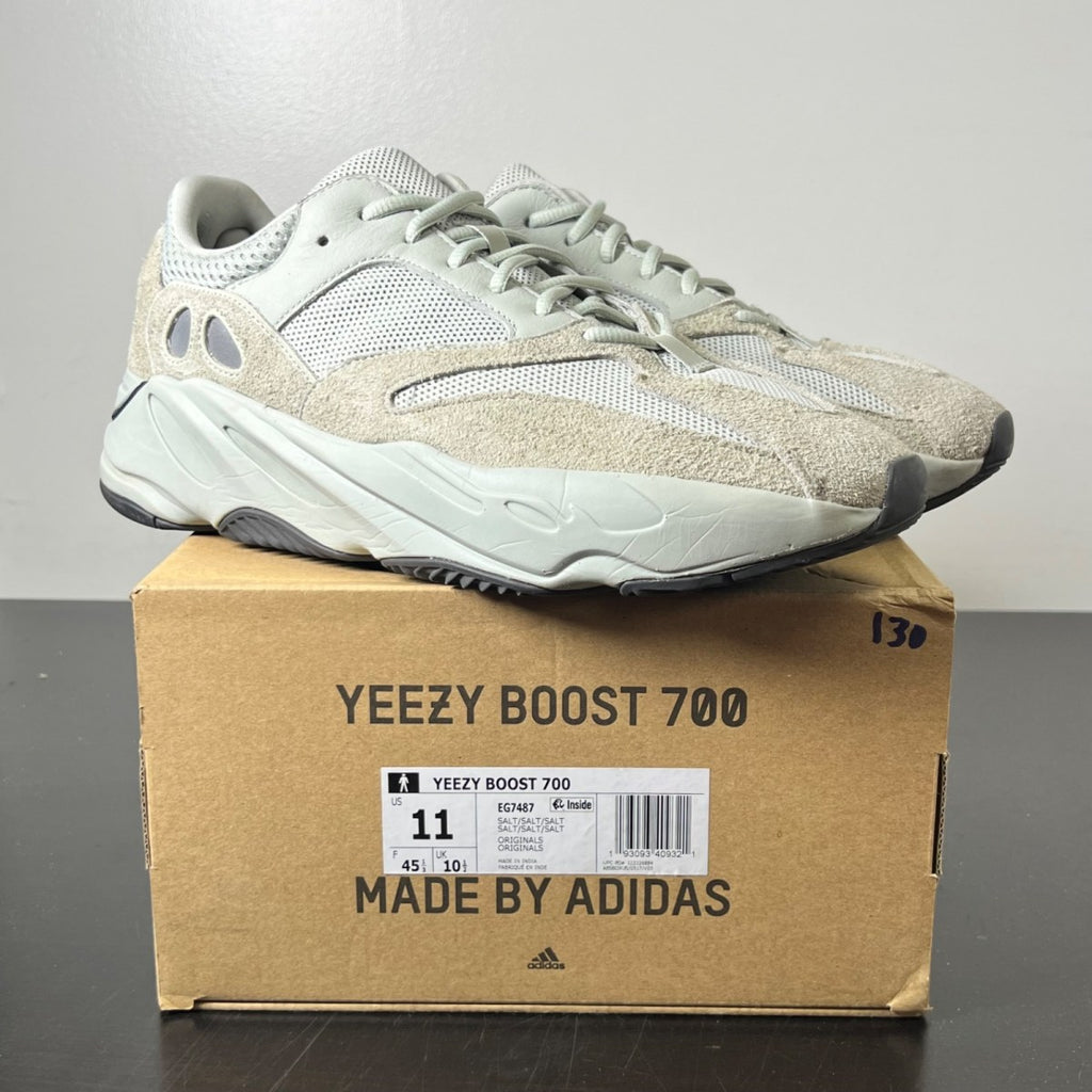 adidas Yeezy Boost 700 Salt 11 (Lightly Worn Pre-Owned)adidasSalt/Salt/Salt - Image 1