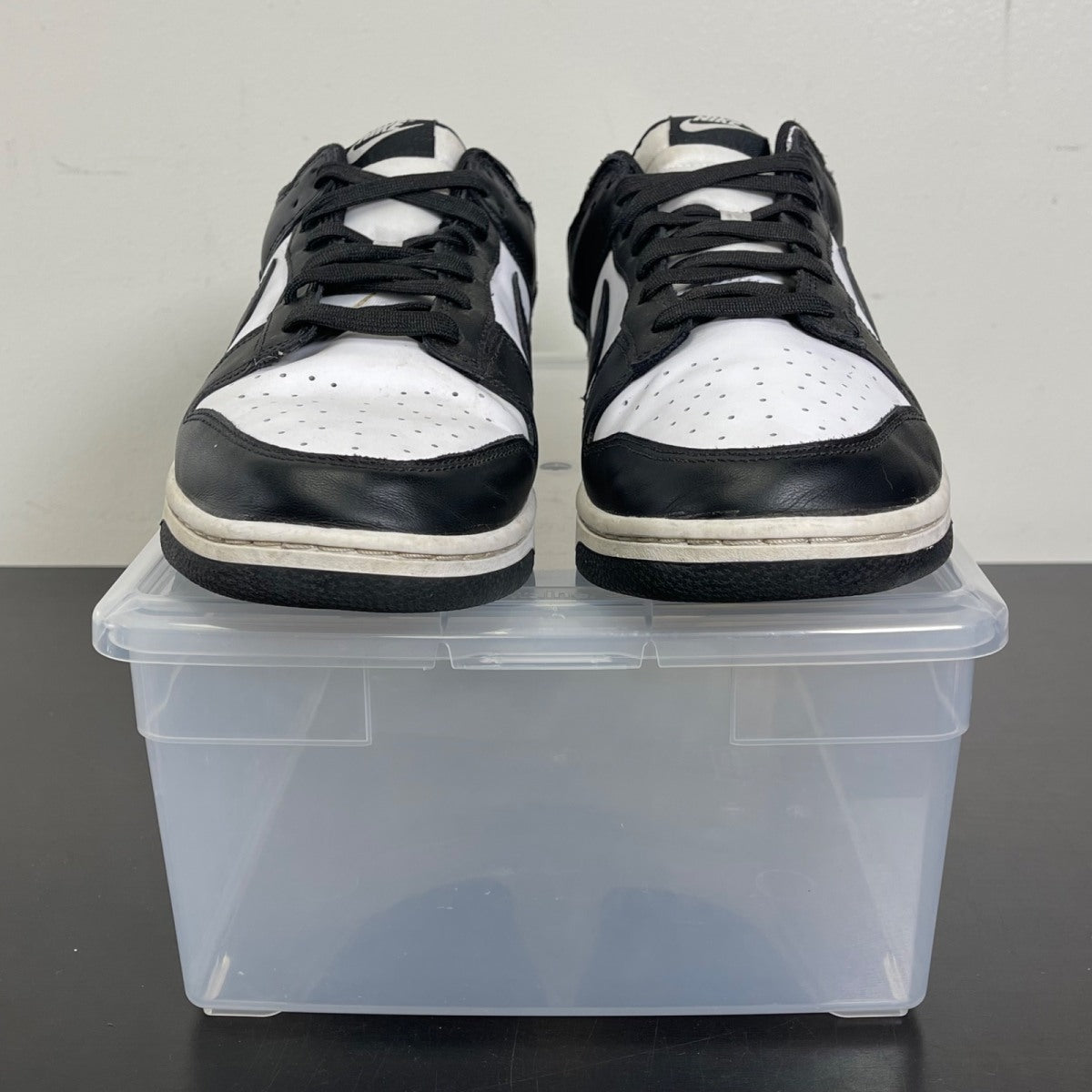 Nike Dunk Low Retro White Black Panda 12 (Moderately Worn Pre-Owned)NikeWhite/Black - Image 2