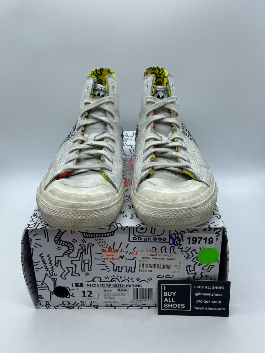 Keith Haring x adidas Nizza High RF 'Pop Art' 12 (Moderately Worn Pre-Owned) - Image 2