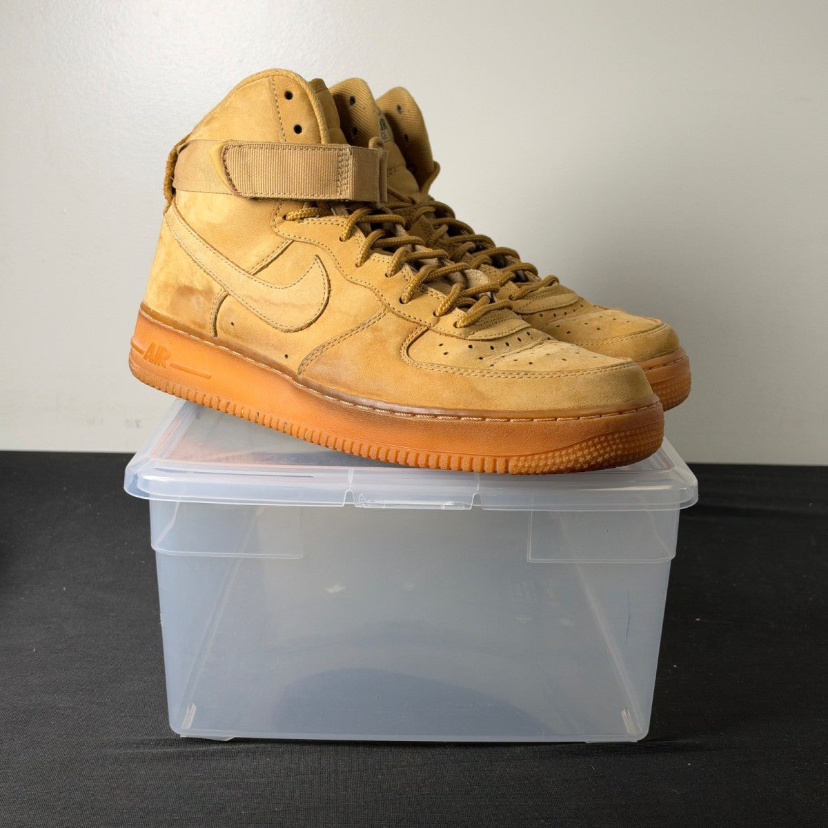 Nike Air Force 1 High Flax (2018) (Size 9.5) - aux