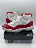 Jordan 11 Retro Cherry (2022) 11 (Moderately Worn Pre-Owned)JordanWhite/Varsity Red/Black - Image 1