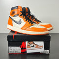Jordan 1 Retro Reverse Shattered Backboard 10.5 (Moderately Worn Pre-Owned)JordanSail/Starfish-Black - Image 1