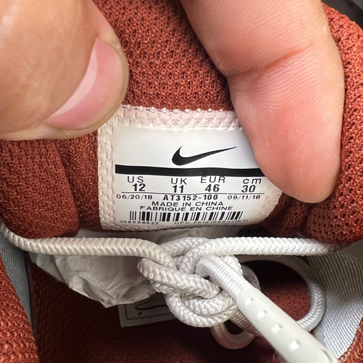 Nike Zoom Vomero 5 A Cold Wall Sail 12 (Lightly Worn Pre-Owned)NikeSail/Sail-Off White-Summit White-Reflect Silver - Image 7