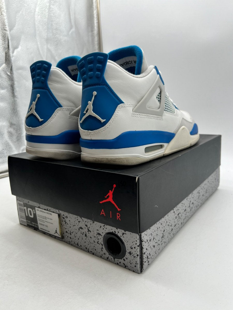 Jordan 4 Retro Military Blue (2012) (Size 10.5) - Image 3