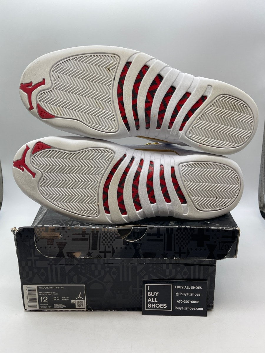 Jordan 12 Retro FIBA (2019) 12 (Moderately Worn Pre-Owned) - Image 7