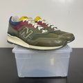 New Balance 997 MiUSA Aimé Leon Dore Dark Moss Angora 12 (Moderately Worn Pre-Owned)New BalanceDark Moss/Angora - Image 1