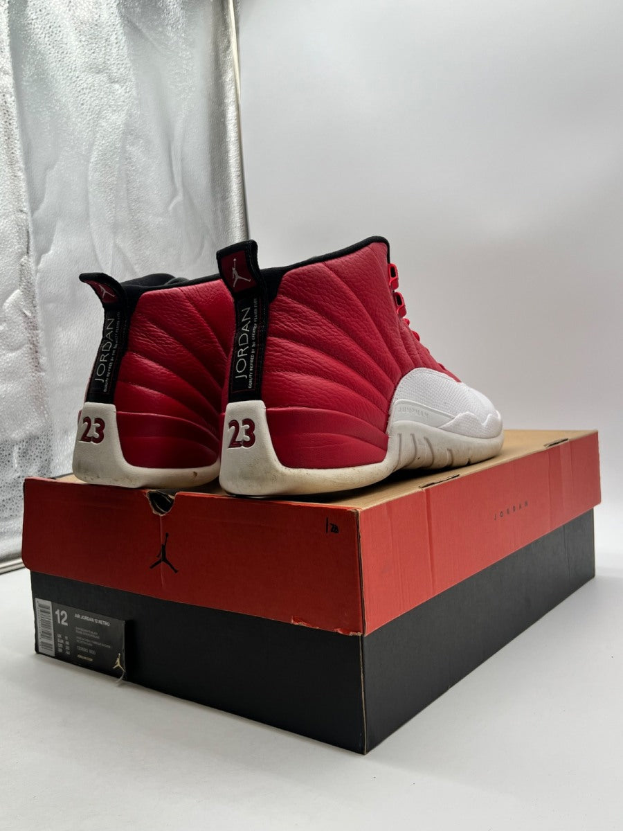 Jordan 12 Retro Gym Red 12 (Moderately Worn Pre-Owned)JordanGym Red/Black-White - Image 5