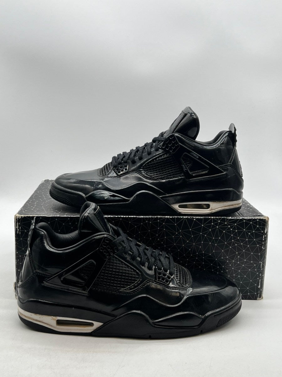 Jordan 4 Retro 11Lab4 Black 11.5 (Heavily Worn Pre-Owned)JordanBlack/White - Image 1