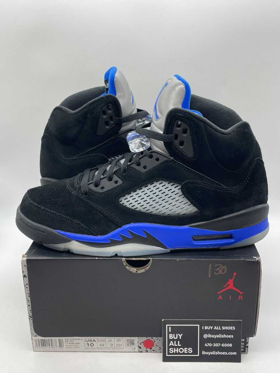 Jordan 5 Retro Racer Blue 10 (Moderately Worn Pre-Owned) - Image 1