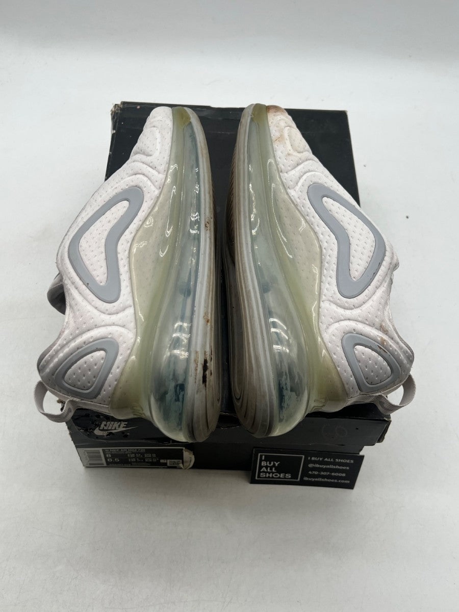 Nike Air Max 720 Grey Mesh (Women's) 8W (Heavily Worn Pre-Owned) - Image 9