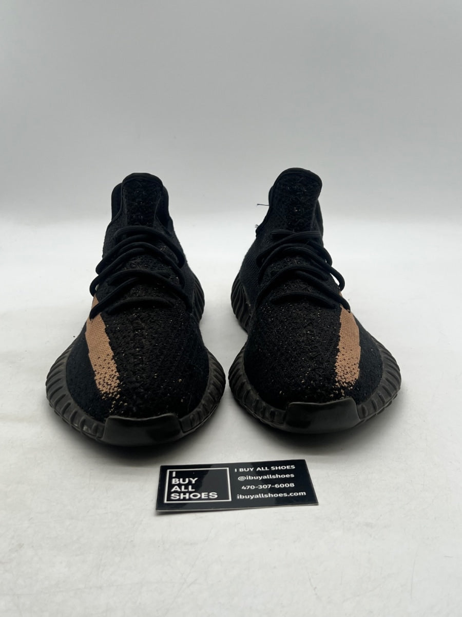 adidas Yeezy Boost 350 V2 Core Black Copper 11.5 (Moderately Worn Pre-Owned) - Image 2