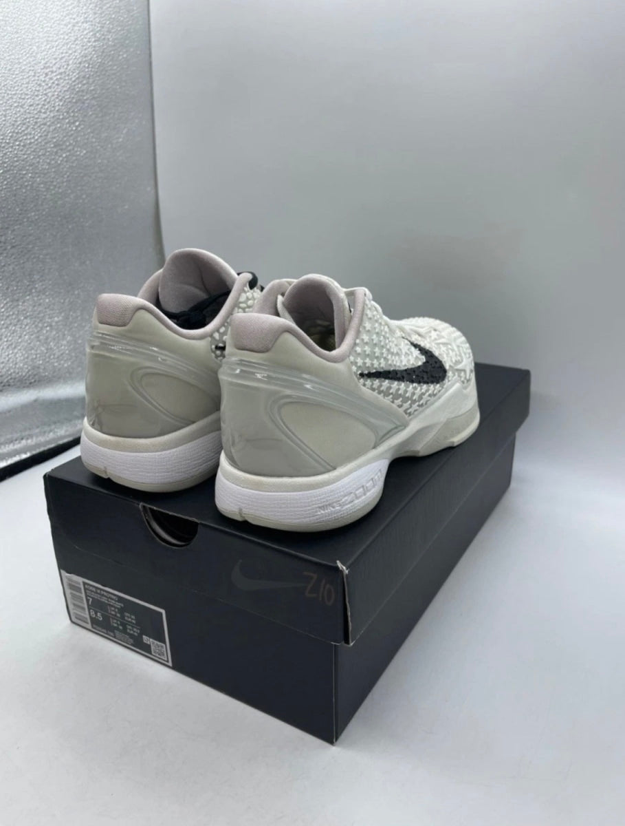 Nike Kobe 6 Protro Sail All-Star 7 (Lightly Worn Pre-Owned)NikeSail/Black/Light Bone/White/Platinum Violet - Image 5