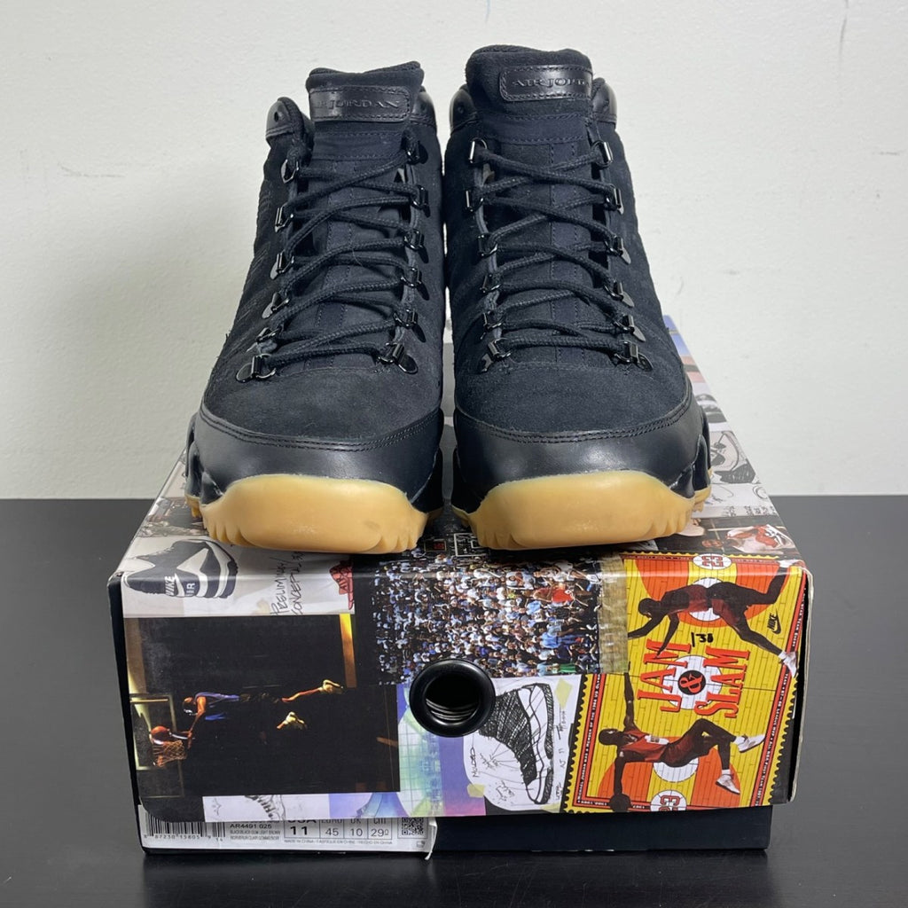 Jordan 9 Retro Boot NRG Black Light Gum 11 (Moderately Worn Pre-Owned)JordanBlack/Black-Gum Light Brown - Image 2