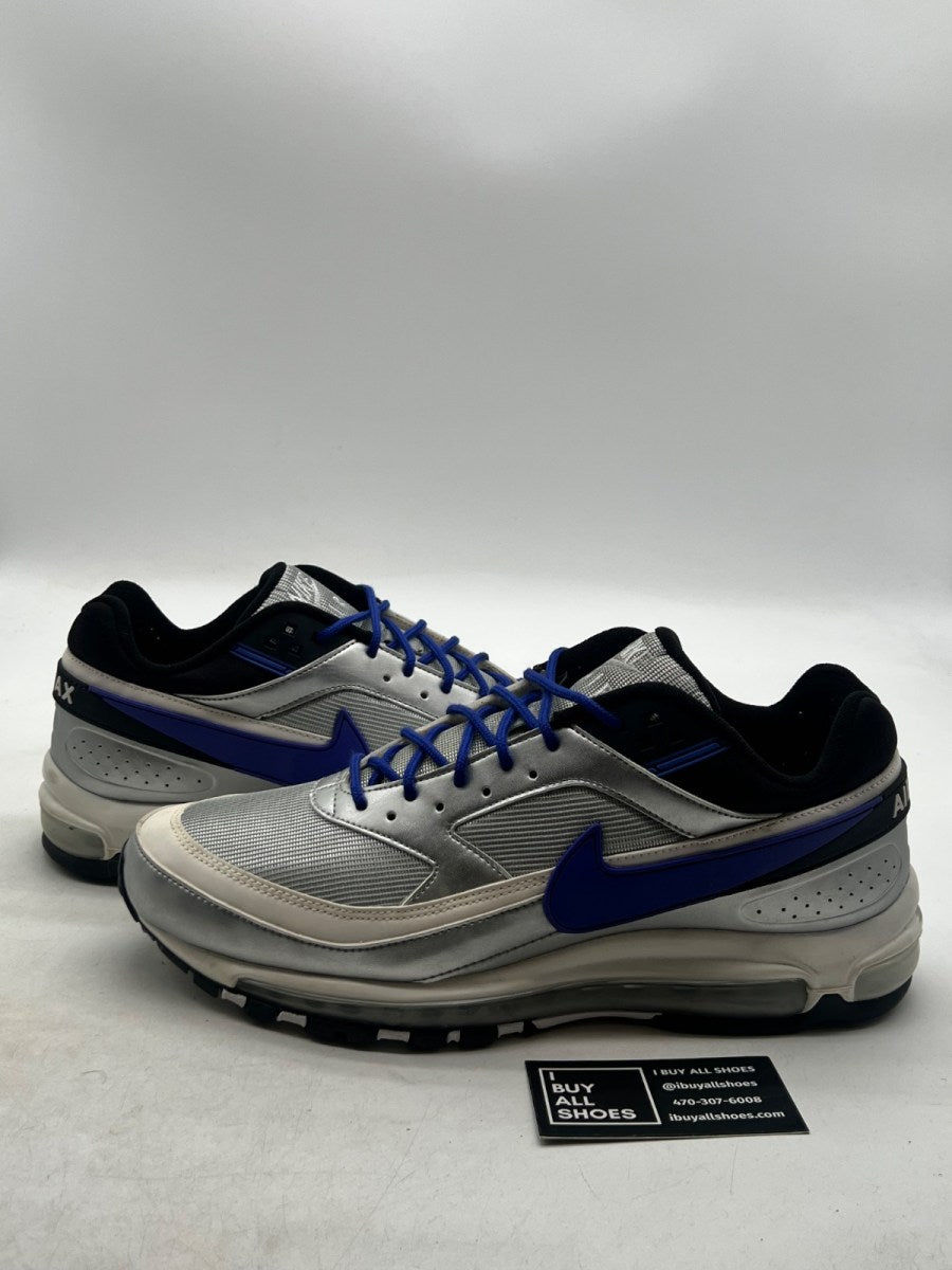 Nike Air Max 97/BW Metallic Silver Persian Violet 12 (Lightly Worn Pre-Owned) - Image 1