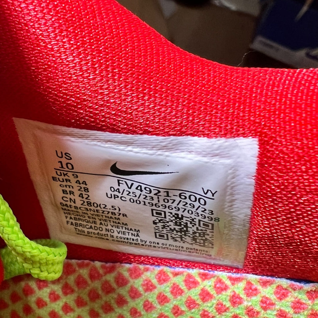 Nike Kobe 6 Protro Reverse Grinch 10 (Lightly Worn Pre-Owned)NikeBright Crimson/Black/Electric Green - Image 7