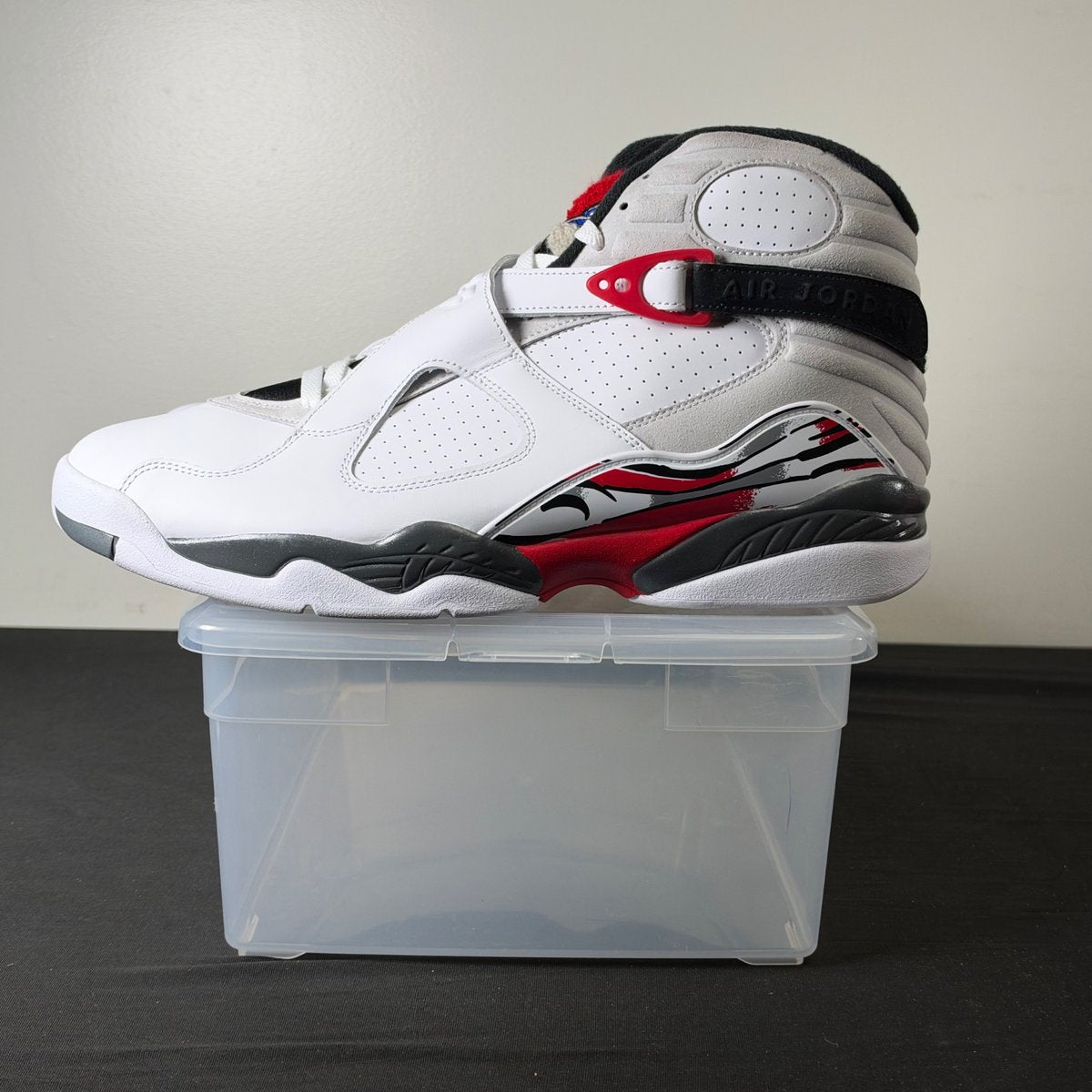 Jordan 8 Retro White True Red (2025) (Size 14) - Image 3