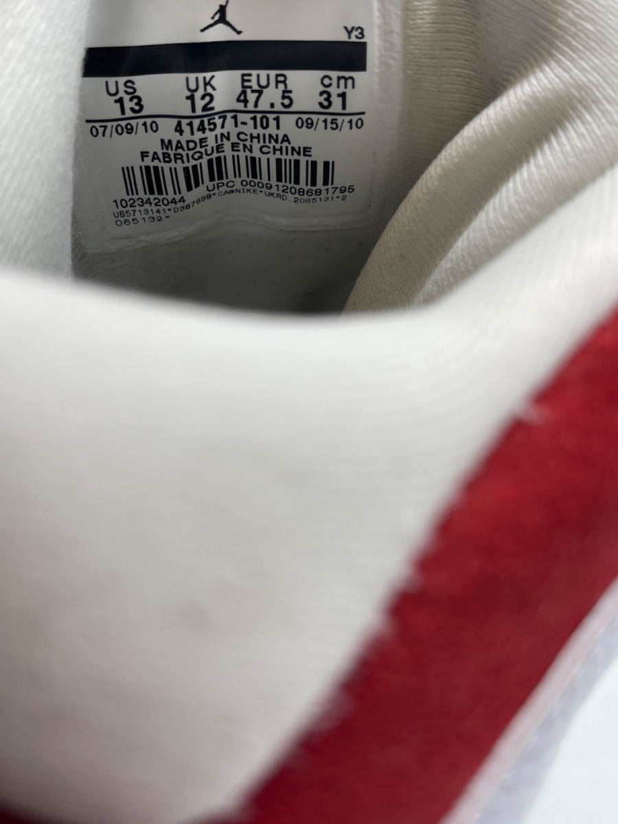 Jordan 13 Retro Cherry (2010) 13 (Moderately Worn Pre-Owned) - Image 8