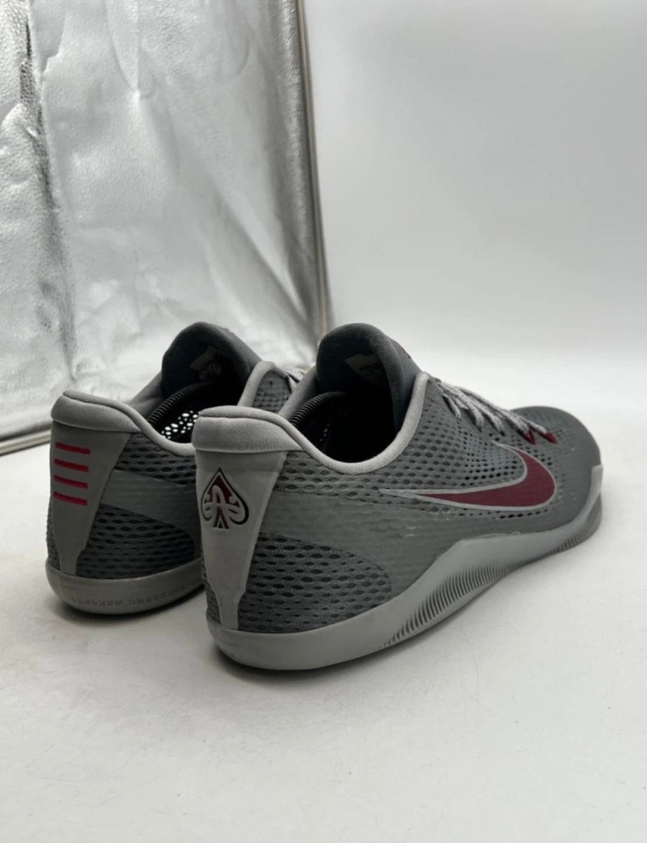 Nike Kobe 11 Lower Merion 13 (Lightly Worn Pre-Owned)NikeCool Grey/Wolf Grey/Team Red - Image 3