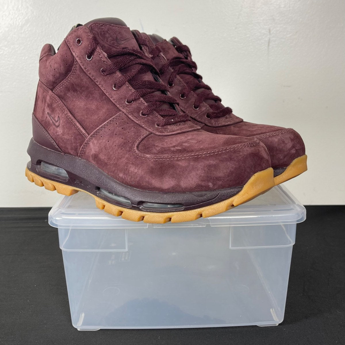 Nike Air Max Goadome 2013 'Deep Burgundy Gum' 9.5 (Moderately Worn Pre-Owned)Nike - Image 1