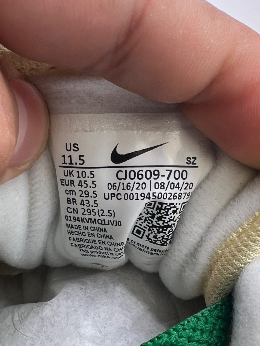 Nike Air Max 1 Lemonade (2020) 11.5 (Lightly Worn Pre-Owned)NikeLemonade/Lemonade-Pine Green-True White - Image 7