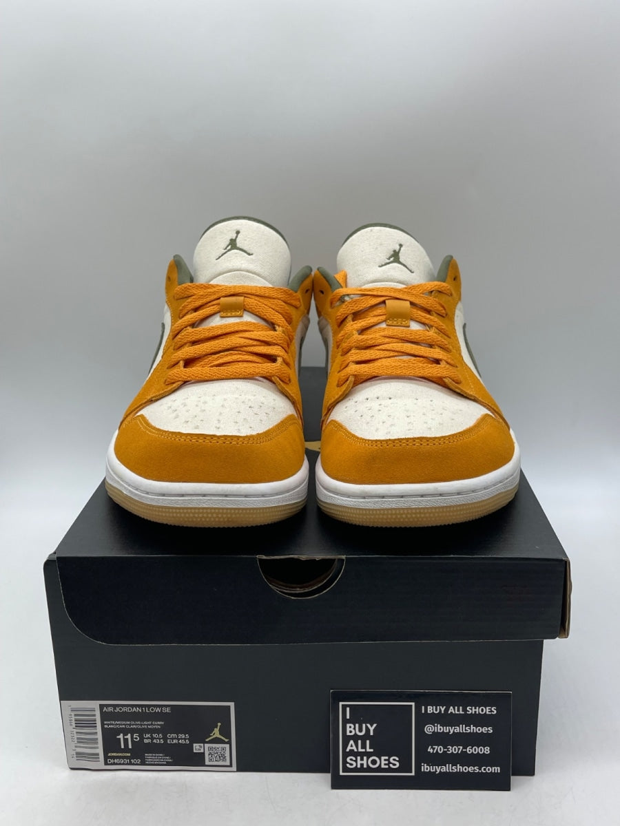 Jordan 1 Low SE Light Curry 11.5 (Moderately Worn Pre-Owned) - Image 2