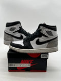 Jordan 1 Retro High OG Bleached Coral 9 (Moderately Worn Pre-Owned)JordanWhite/Black/Grey Fog/Bleached Coral - Image 1
