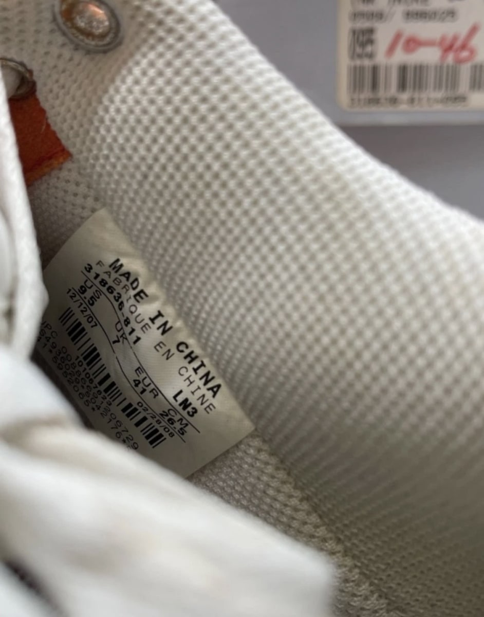 Nike Air Force 1 Low Orange Peel (GS) 9.5Y (Heavily Worn Pre-Owned)NikeOrange Blaze/White-Orange Peel - Image 8
