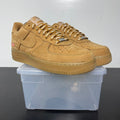 Nike Air Force 1 Low SP Supreme Wheat 11 (New Pre-Owned)NikeFlax/Flax-Gum Light Brown - Image 1