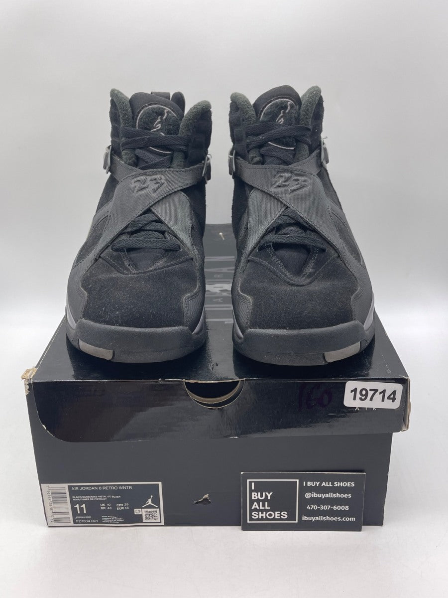 Jordan 8 Retro Winterized Gunsmoke 11 (Moderately Worn Pre-Owned) - Image 2