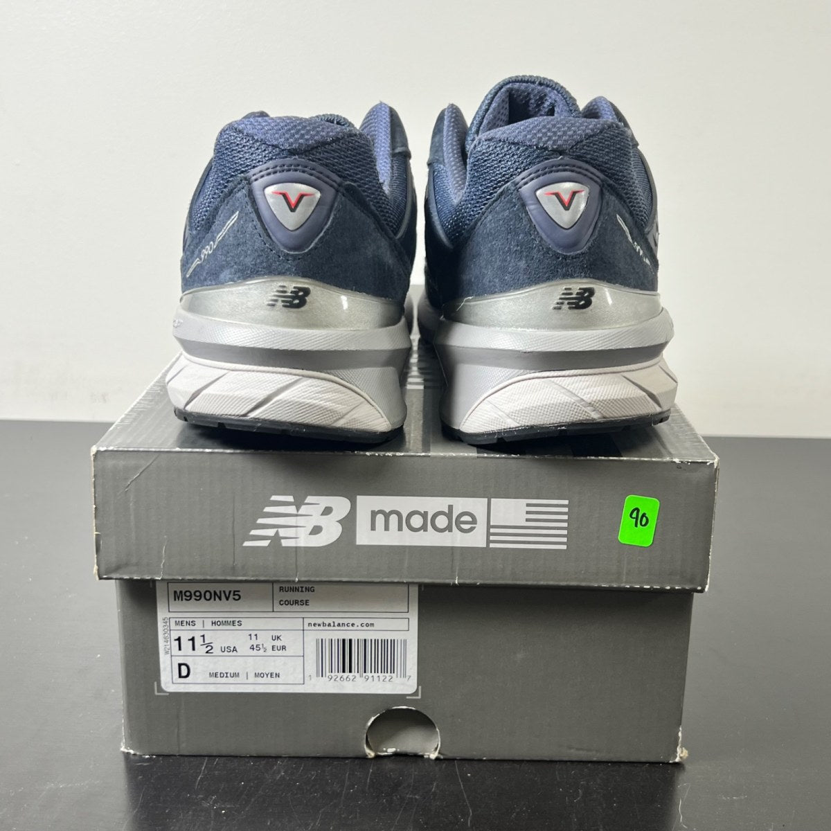 New Balance 990v5 Navy (Size 11.5) - Image 4