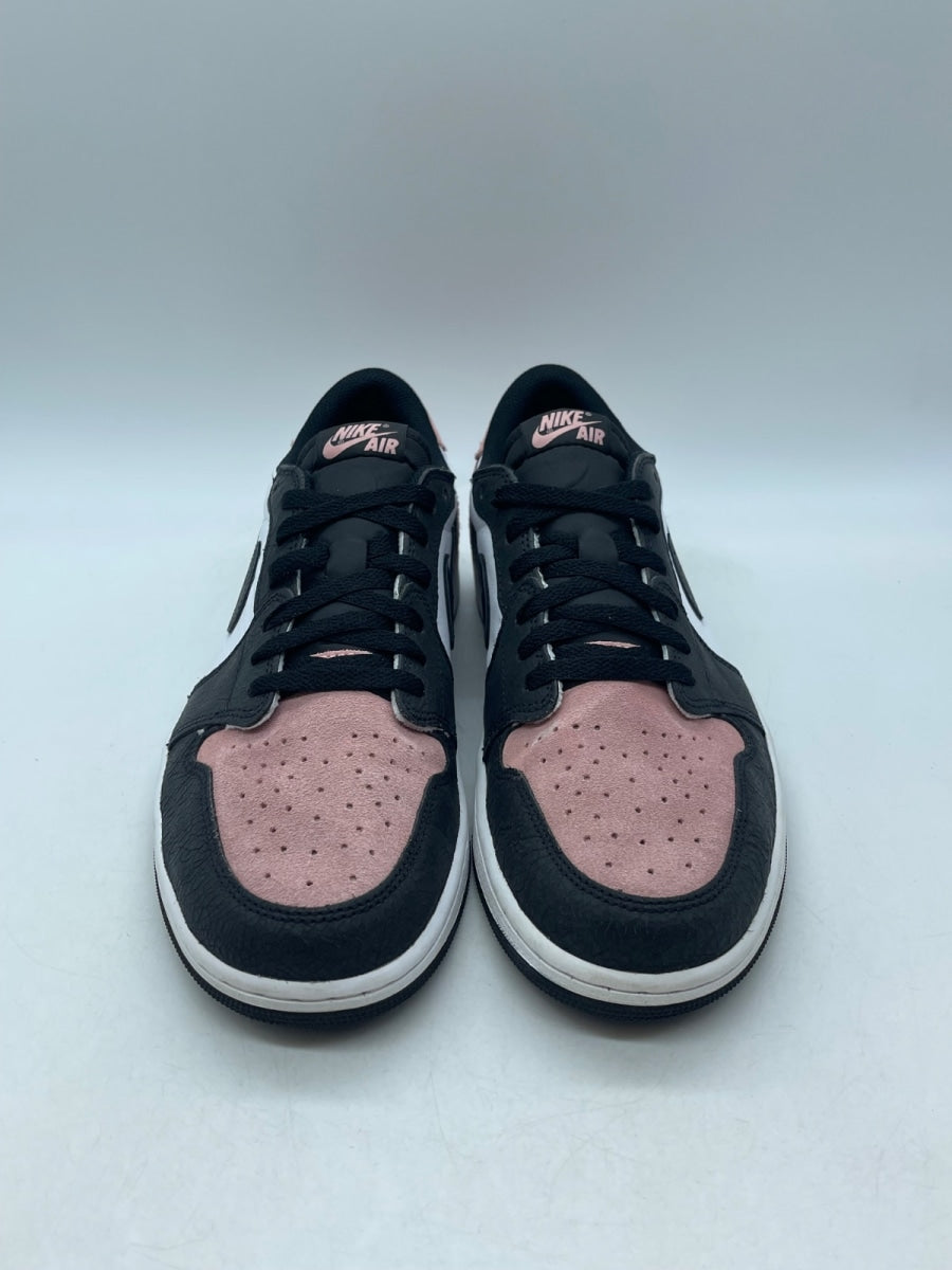 Jordan 1 Low OG Bleached Coral 12 (Moderately Worn Pre-Owned)JordanBlack/Bleached Coral-White-Grey Fog - Image 2