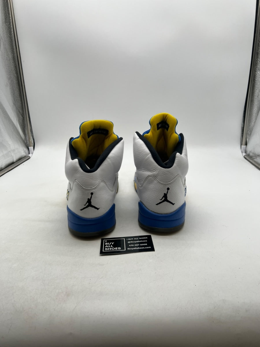 Jordan 5 Retro Laney (2013) 13 (Heavily Worn Pre-Owned) - Image 3