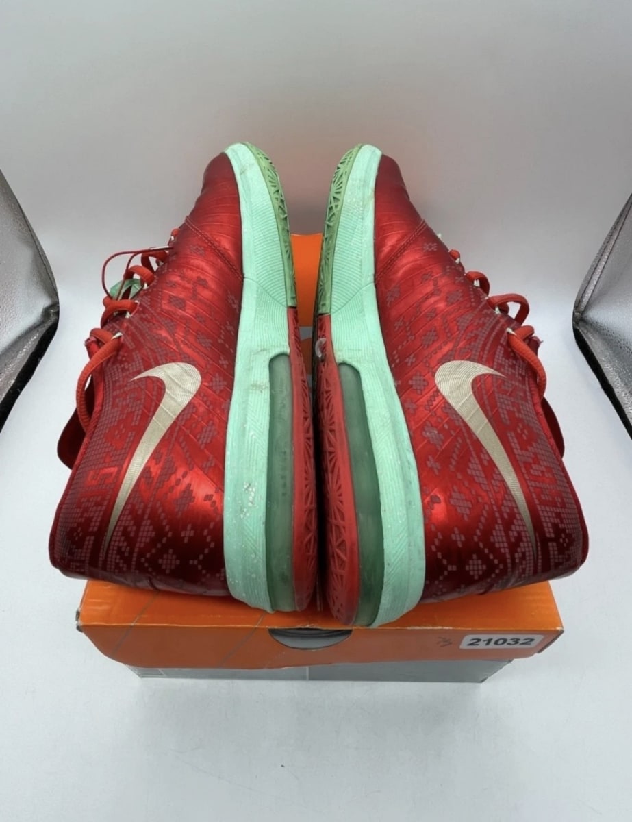 Nike KD 6 'Christmas' 12 (Moderately Worn Pre-Owned)Nike - Image 4