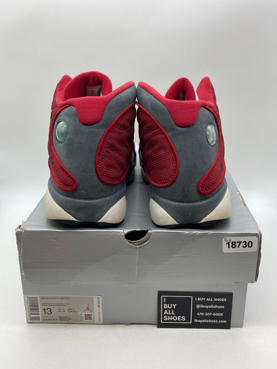 Jordan 13 Retro Gym Red Flint Grey 13 (Moderately Worn Pre-Owned) - Image 3