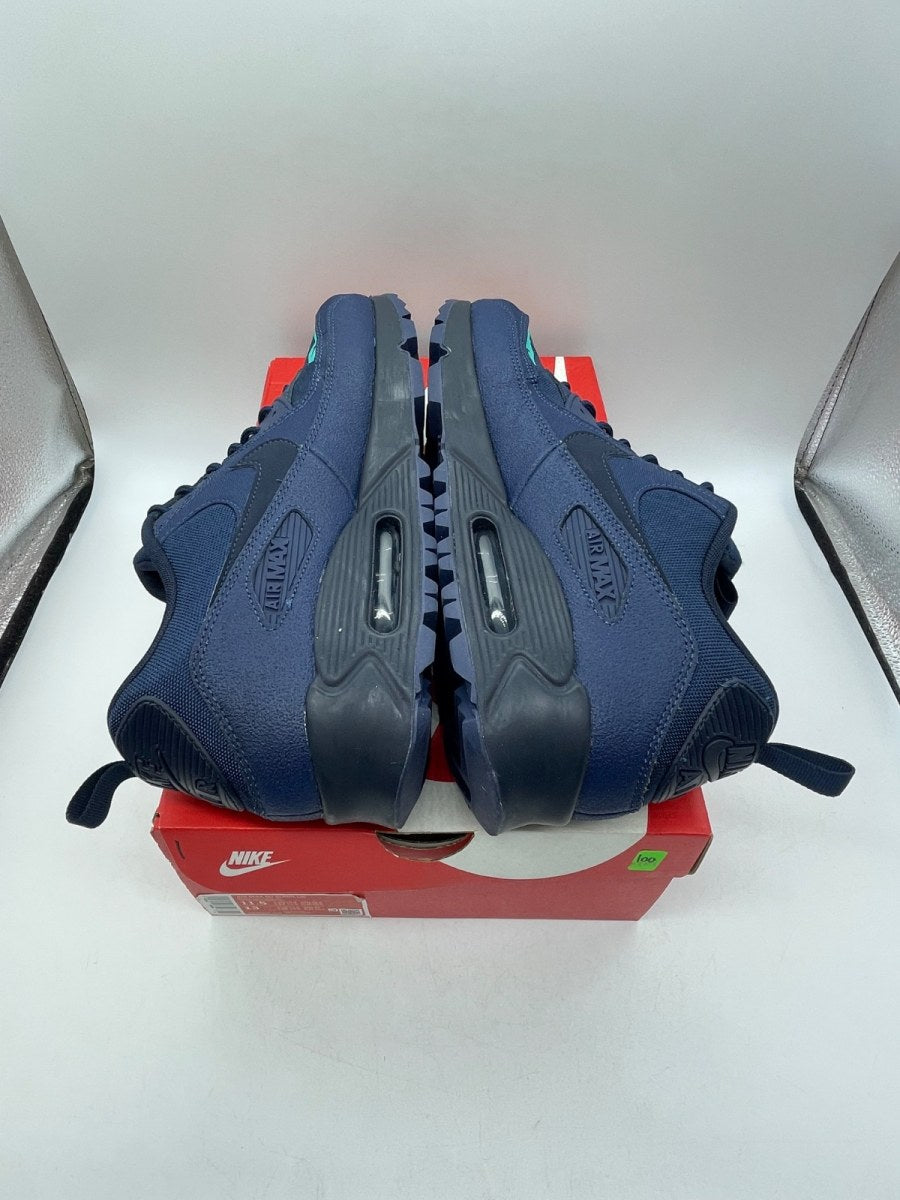 Nike Air Max 90 Surplus Midnight Navy 11.5 (Moderately Worn Pre-Owned)NikeMidnight Navy/Obsidian-Hyper Jade - Image 6