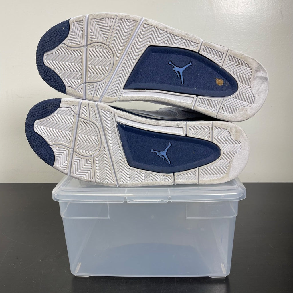 Jordan 4 Retro Columbia (2015) 10 (Moderately Worn Pre-Owned)JordanWhite/Legend Blue-Midnight Navy - Image 5