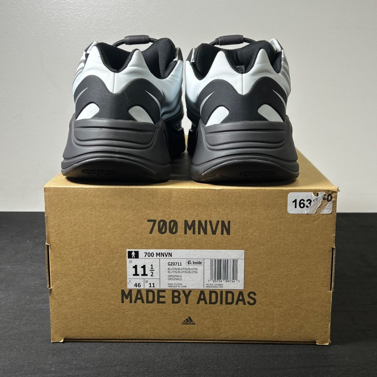 adidas Yeezy Boost 700 MNVN Blue Tint 11.5 (Lightly Worn Pre-Owned)adidasBlue Tint/Black - Image 5