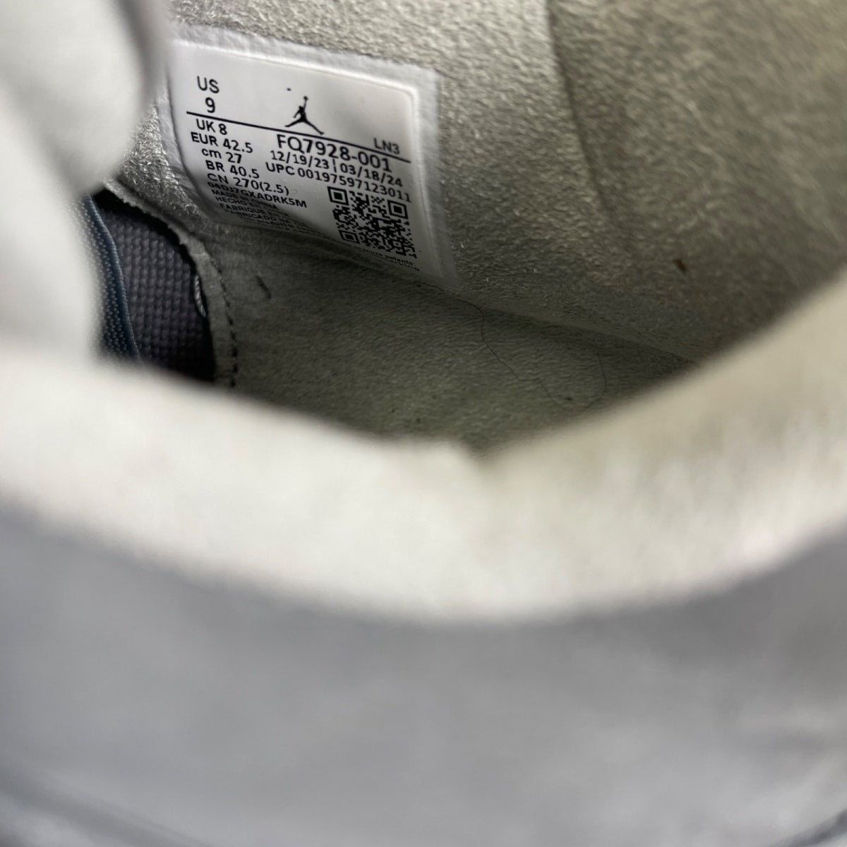 Jordan 4 Retro SE Paris Olympics Wet Cement (Size 9) - Image 6