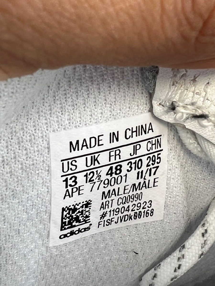 adidas Crazy 8 Adv Running White 13 (Lightly Worn Pre-Owned) - Image 7