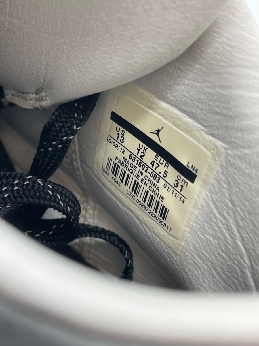 Jordan 3 Retro 5Lab3 Silver 13 (Moderately Worn Pre-Owned) - Image 8