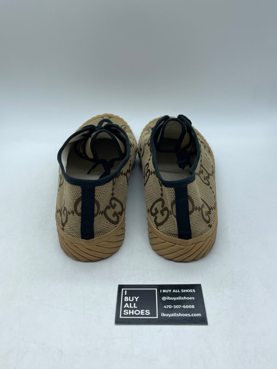 Gucci Maxi GG Low Top Beige Ebony 16 (Moderately Worn Pre-Owned) - Image 3