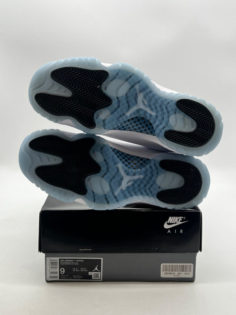 Jordan 11 Retro Legend Blue (2024) 9 (Lightly Worn Pre-Owned)JordanWhite/Legend Blue/Black - Image 8