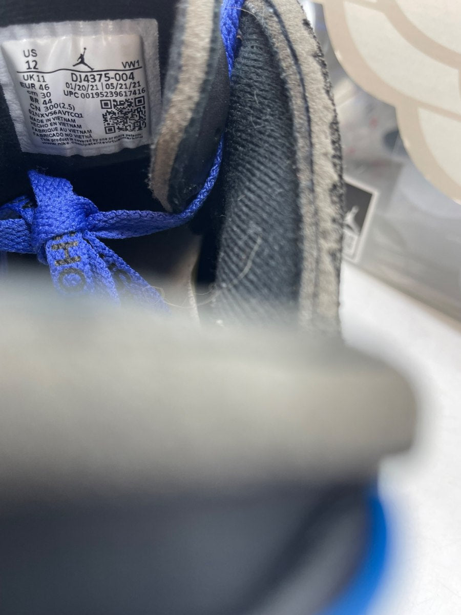Jordan 2 Retro Low SP Off-White Black Blue 12 (Moderately Worn Pre-Owned)JordanBlack/Blue-Grey - Image 8